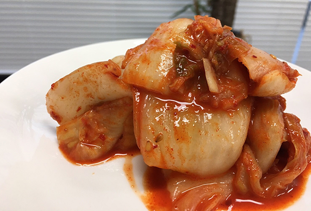 2月のテーマ：白菜キムチ　②中山商店