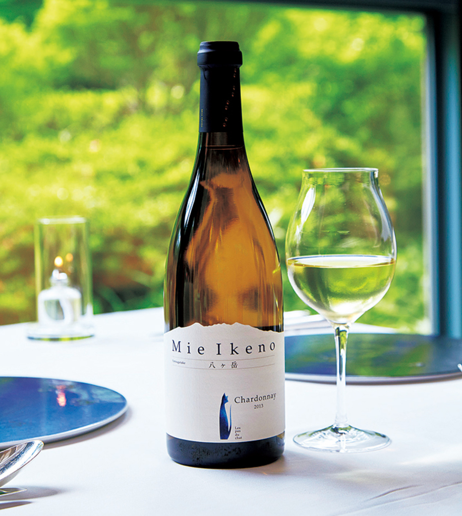 ミエ　イケノ　シャルドネ  YATSUGATAKE Wine house