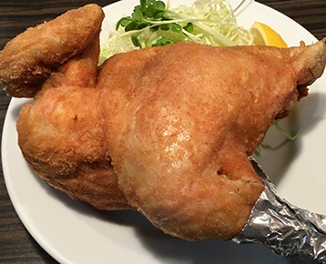 半身から揚げカレー味 鳥専門店 せきとり