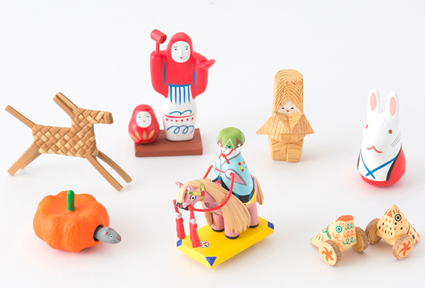 ガチャガチャで発見！ 日本全国のかわいい「まめ郷土玩具」 │ 日本