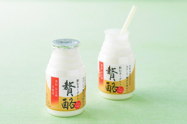 “幻の”といわれるほど人気！　砂糖不使用で生乳本来の甘さを味わえる「飲むヨーグルト 贅酪」