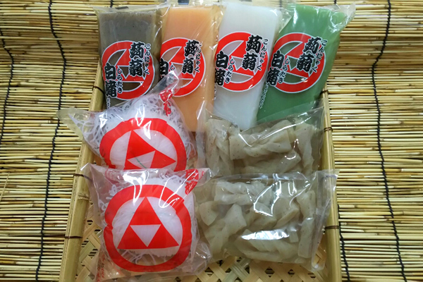 一流料亭の食材をおうちで味わえる！ 大原本店の「おためしセットB（こんにゃく・白滝）」、 「おすすめ生麩と手毬麩（5個）セット」