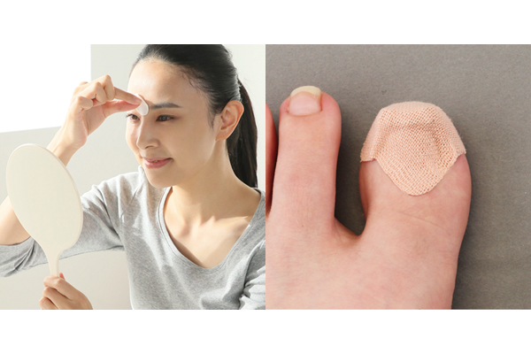 ユニークなネーミングとニッチな商品で美と健康をサポート「美ハリ おやすみ眉間シート」「巻き爪ワイヤーガード」