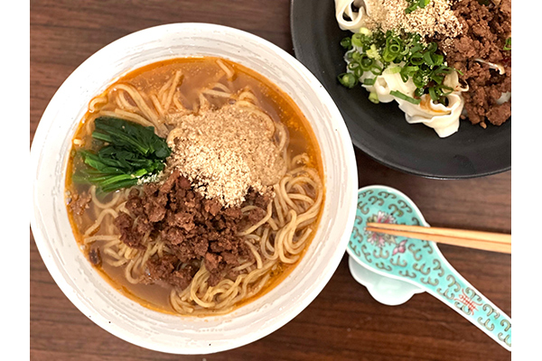 ミシュラン一つ星の味を自宅で 「プレミアム坦々麺セット」 「粗挽き肉みその汁なし担々麺 （山椒麺＆はしづめ刀削麺）」