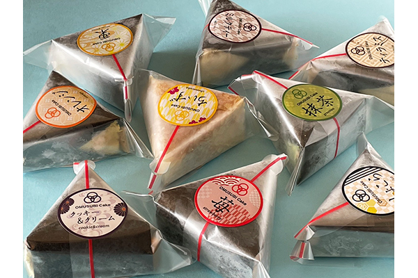 見た目はおにぎりなのに、実はおいしいスイーツだった！驚きのあとに必ず笑顔が生まれる「OMUSUBI Cake」