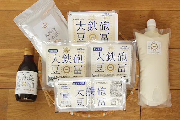 奈良県在来大豆の甘みと旨みを堪能できる「大鉄砲の贈り物」