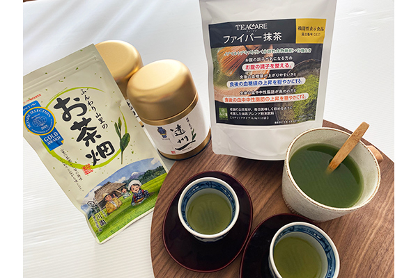 静岡老舗製茶・石川園の世界が認めた「遠州一」、「ふんわり山里のお茶畑」、機能性食品「ファイバー抹茶・TEA CARE」