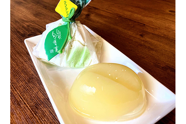 JAL国際線ファーストクラスにも採用！完熟果肉を包み込んだラ・フランスのゼリー「山形旬香果」