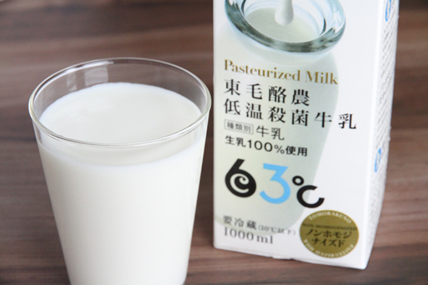 生乳の風味そのまま！限りなく搾りたてに近い「東毛酪農低温殺菌牛乳63度」とすーっと溶けてなめらかな「アイスクリーム」