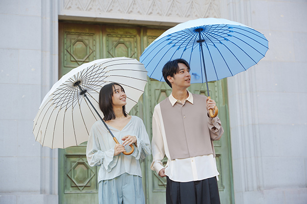 雨の日が待ち遠しくなる。「mabu」の美しく機能的な傘「江戸」