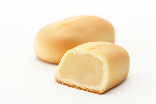 生クリーム、国産発酵バターを使ったミルク黄味あん。とろけるおいしさ、西宮発の洋風まんじゅう