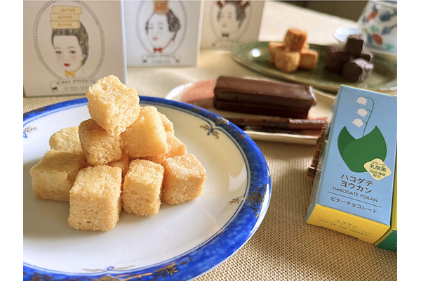 乳酸菌配合でおいしくすこやか！北海道産食材にこだわる「函館ラスク」と「ハコダテヨウカン」