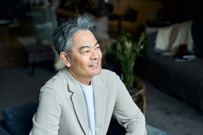 有限会社三和トレーディング 代表取締役兼CEOの猪股観自氏