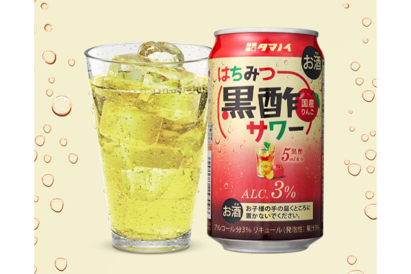 お酢でヘルシー＆飲みやすいと好評「はちみつ黒酢サワー」「はちみつ純りんご酢ダイエット」