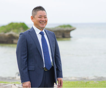 株式会社がんじゅう 代表取締役の桃原清一郎氏