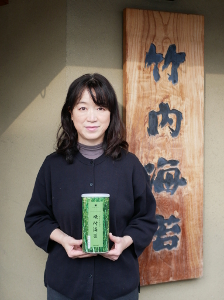 株式会社竹内海苔 代表取締役の濱野純子氏