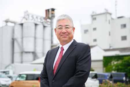 旭製粉株式会社 代表取締役社長の西田定氏