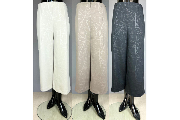 アクアジャージワイドパンツ