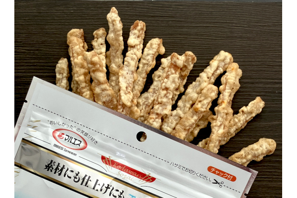 ソフトな食感とツナマヨのコク「いか天大王 ツナマヨ風味」と、甘辛いのしいかに紀州産梅が香る「恋するめ 梅味」