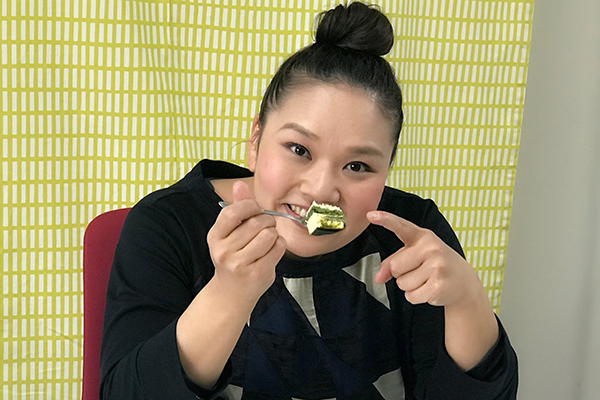 チーズケーキ：京都ヴェネトの『京都宇治抹茶　生チーズケーキジェミニ』