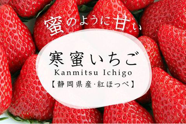 蜜のように甘い！？ “寒じめ栽培”で糖度をあげた『寒蜜いちご』登場！