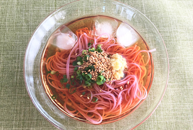 アレンジレシピ【汁そうめん】