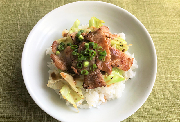 ●アレンジレシピ【ダイナミック豚丼】