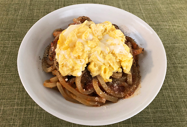 さらにゆるゆる卵をかけても美味！