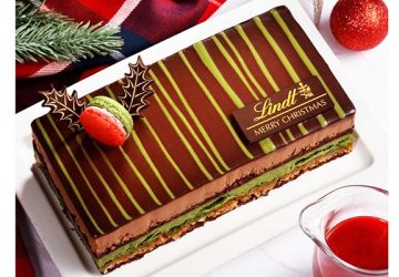 今年のリンツのクリスマスケーキは「ショコラ抹茶」。11月1日から予約開始！ オンライン限定ホールサイズは限定200個