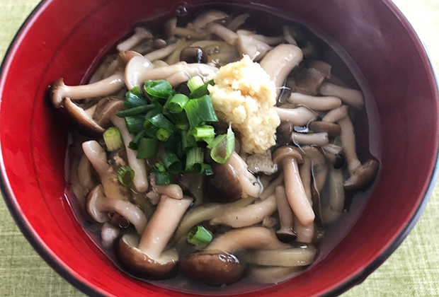 ●アレンジレシピ【きのこあんかけうどん】