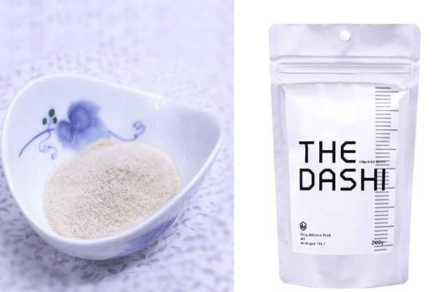 プロ御用達のだし「鰹昆味」で知られる京阪産業株式会社が手がけた「THE DASHI」は、砂糖を食物繊維に変えることで、カロリーの大幅カットに成功