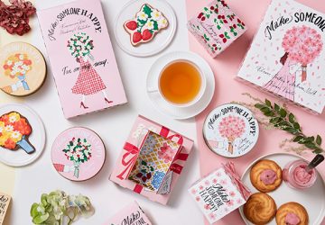 ホワイトデーや春のギフトにもぴったり！ 　＜春限定パッケージ＞Afternoon Teaより桜やいちごを楽しむ「Sweets ＆ Tea Gift」新発売！
