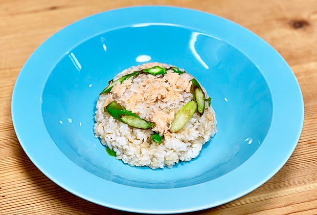 さけ茶漬のチャーハン