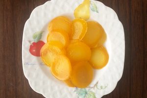 山口県「おいでませ山口館」で見つけた「しそわかめ」「夏みかんスライス」