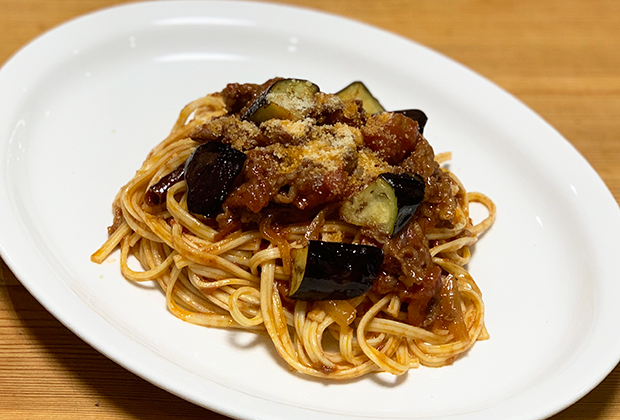 【オリーブパスタ 牛肉のラグーソース】