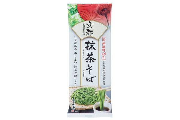 「京都 抹茶そば」（180g・麺のみ）