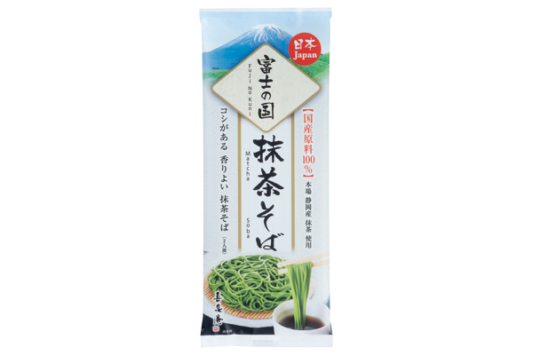 「富士の国 抹茶そば」（180g・麺のみ）