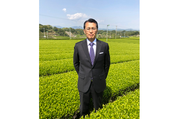 佐々木製茶株式会社　代表取締役社長の佐々木余志彦氏