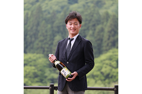 麒麟山酒造株式会社 代表取締役社長の齋藤俊太郎氏