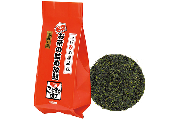 真っ赤な袋のお茶の詰め放題 深蒸し煎茶（310g）