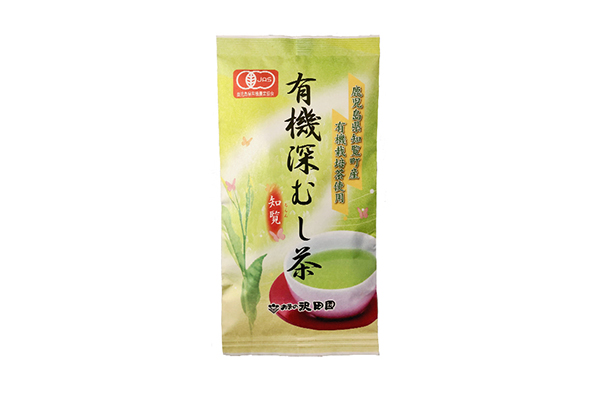 有機深むし茶 知覧【ＪＡＳ】（100ｇ）