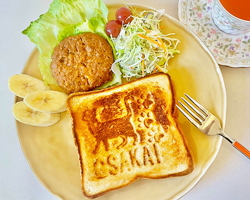 ホットサンドメーカー焼き目