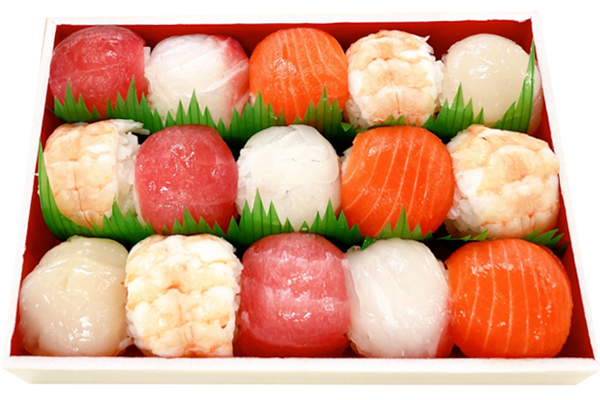 海鮮手まり寿司15貫