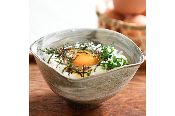 【信楽焼】卵かけご飯専用茶碗（大）