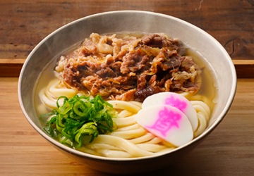 肉うどん3人前