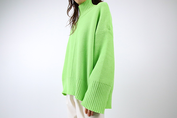 「MANGRERELILA RIB TURTLE FAWN KNIT」