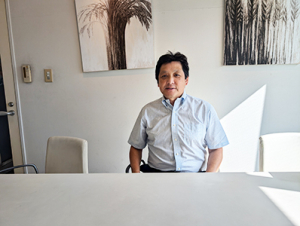 株式会社梶商店 代表取締役の梶清則氏