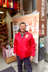 株式会社江戸一飯田 代表取締役社長の飯田一雅氏