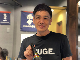 有限会社今帰仁酒造 代表取締役社長の大城洋介氏