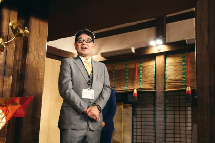 有限会社比嘉酒造 代表取締役の比嘉兼作氏